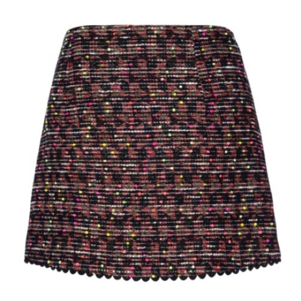 Le Superbe Lennon Tweed Wrap Skirt size 8 - Picture 3 of 10